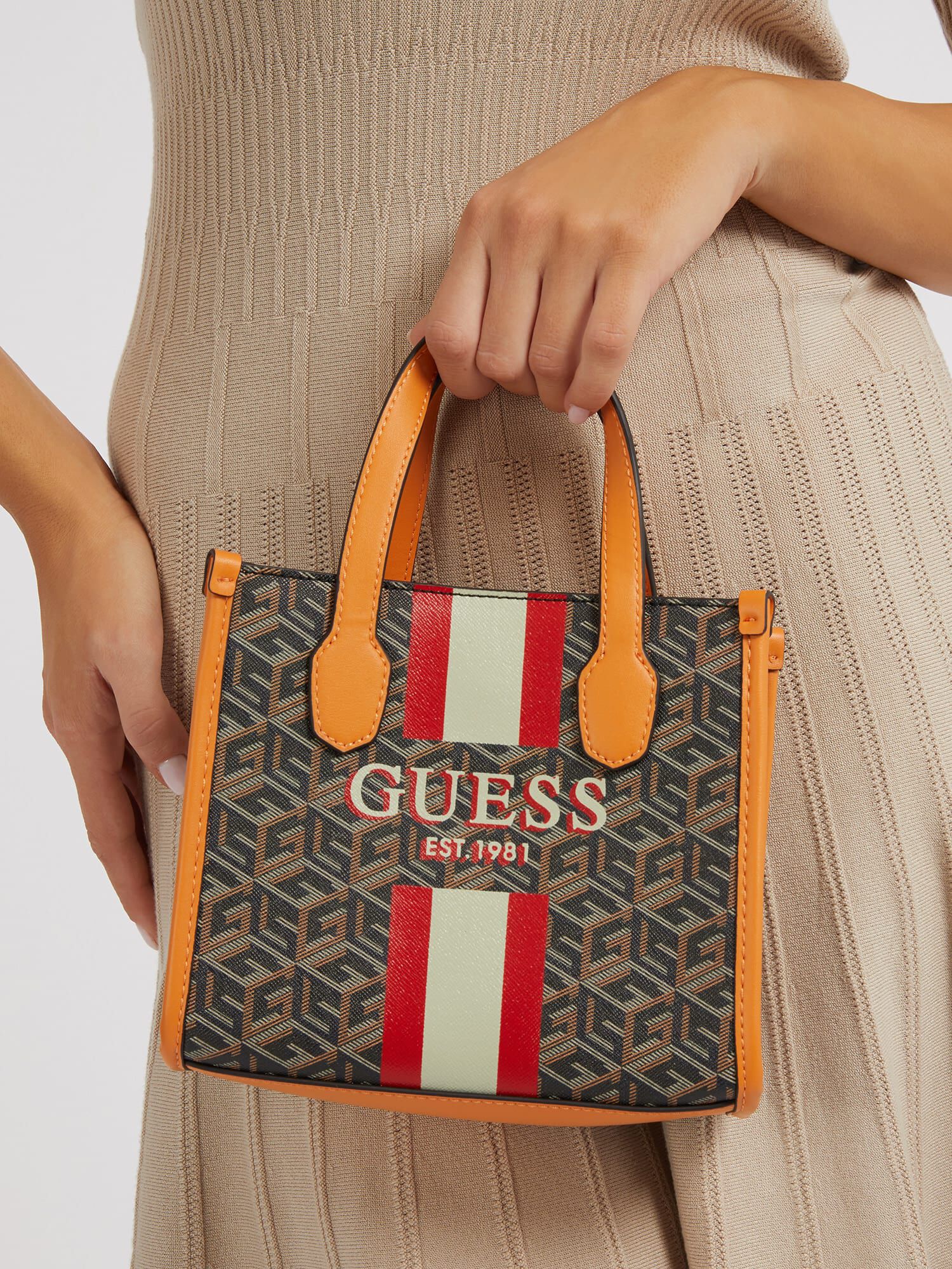 Guess picnic mini tote best sale