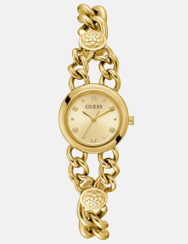 Ladies Gold Tone Analog Watch