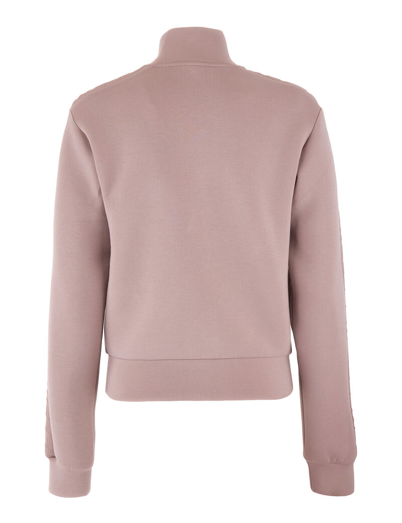 Front zip sweatshirt