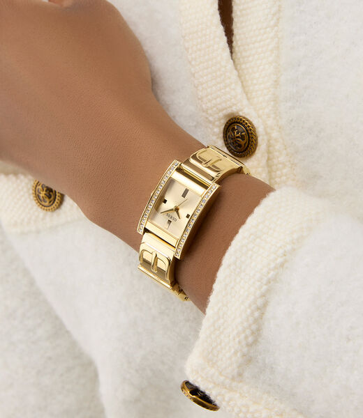 Ladies Gold Tone Analog Watch