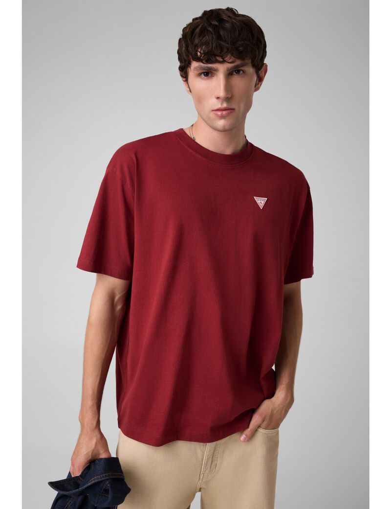 guess oversized mini patch  t shirt