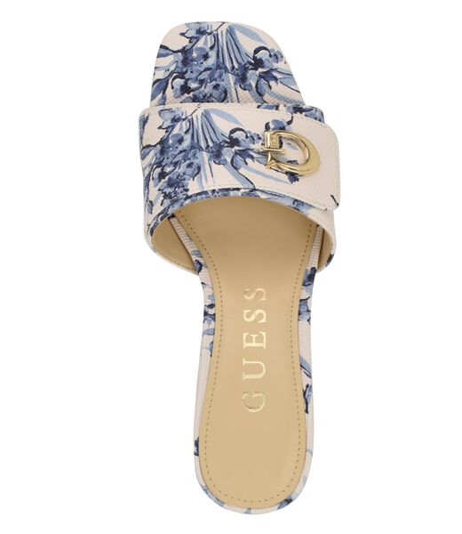 Gallai Block Heel Mules