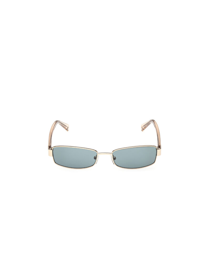 guess rectangle metal sunglasses
