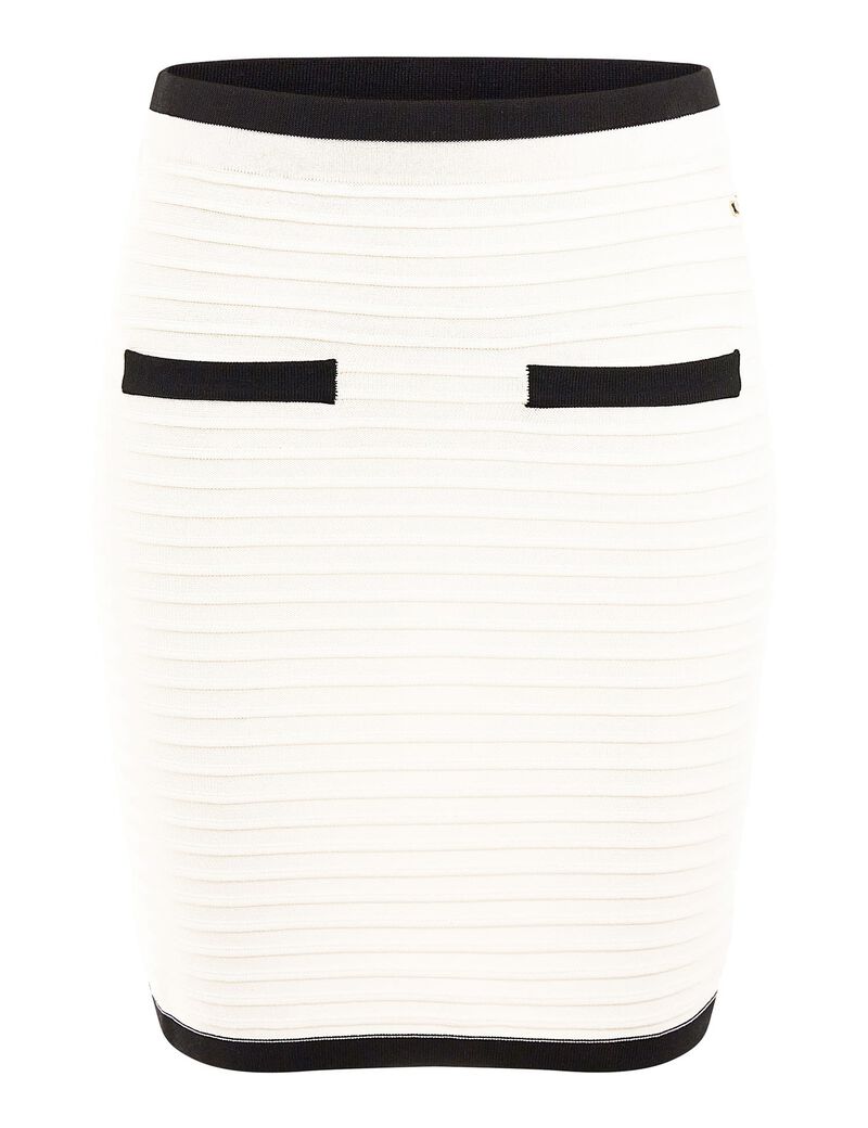 Marciano Striped Sweater Skirt