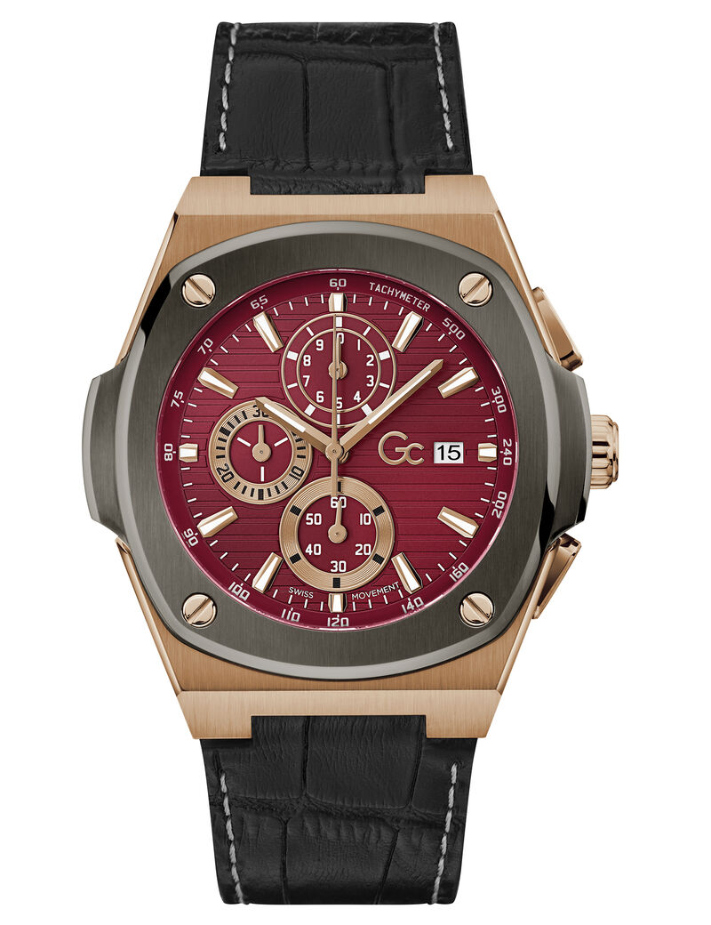 جيس gc coussin shape chrono leather