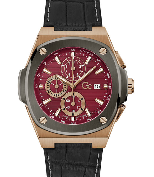 GC Coussin Shape Chrono Leather