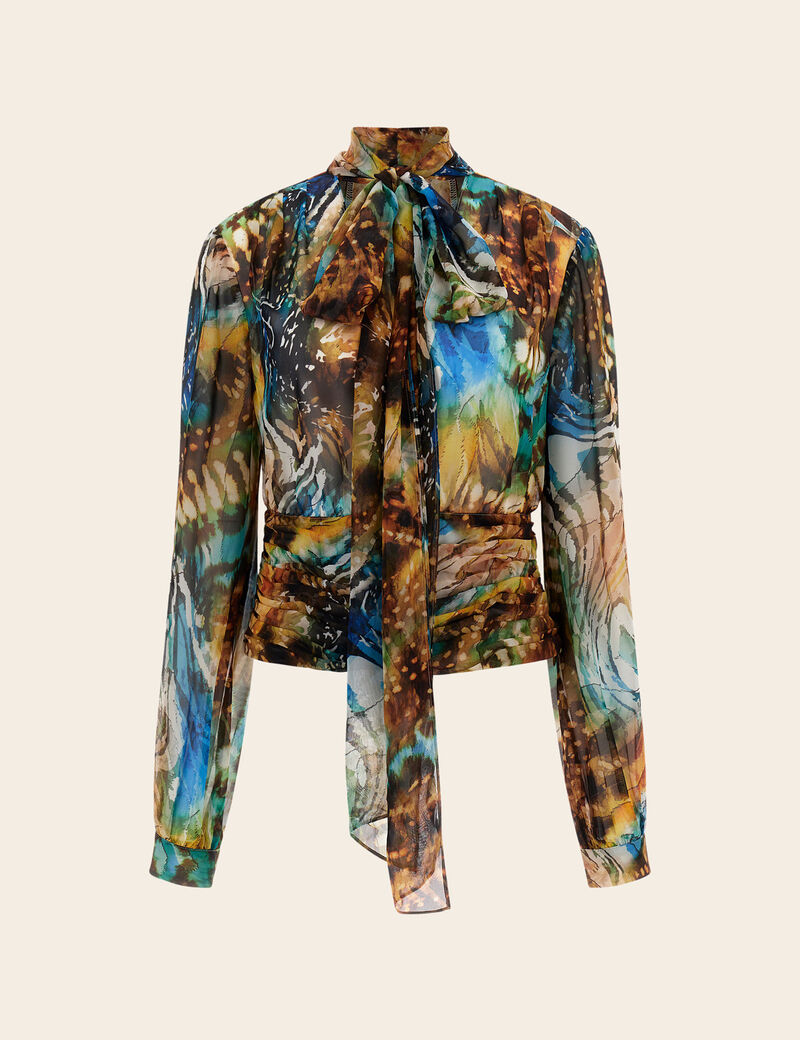 Marciano All Over Print Blouse