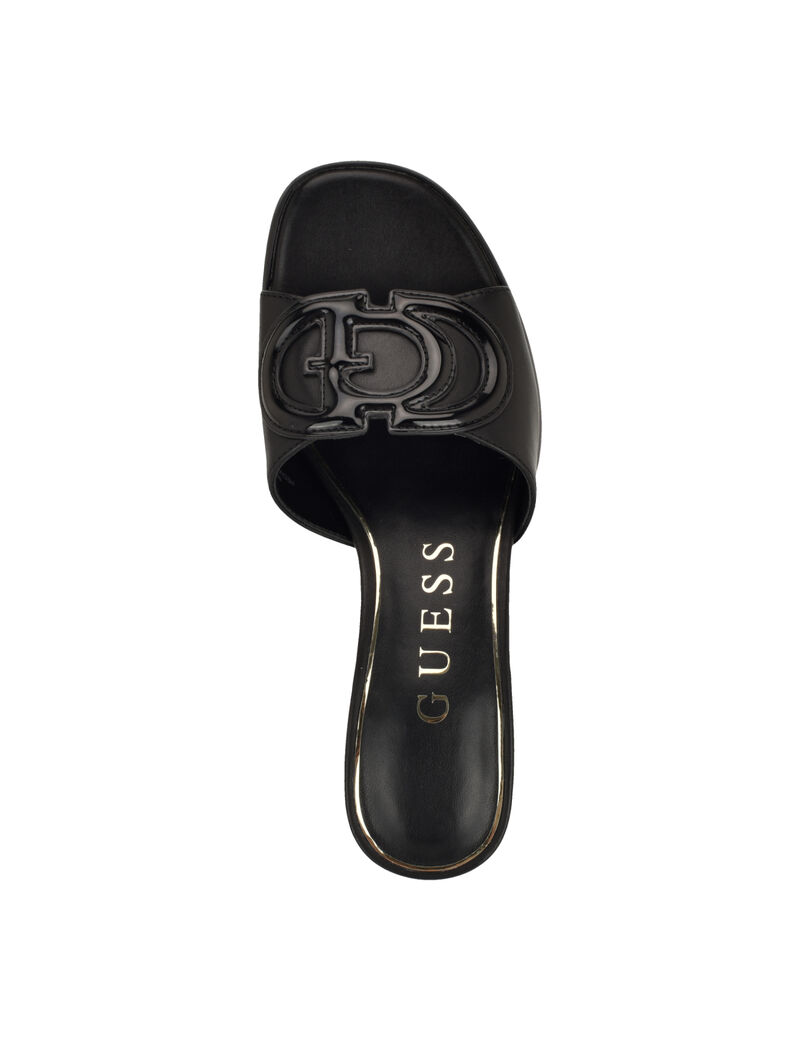 Cerrina Block Heel Slip on Mule Sandal