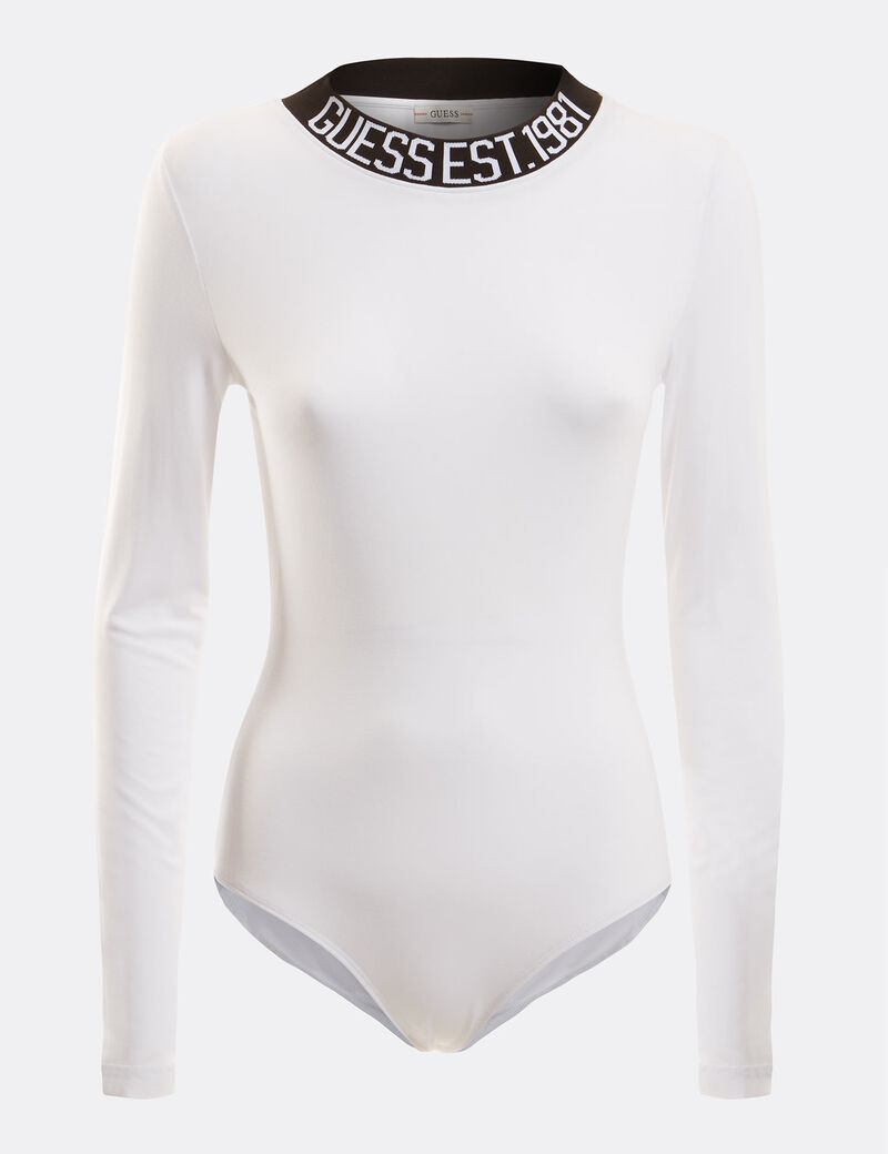 Crew Neck Jacquard Rib Body