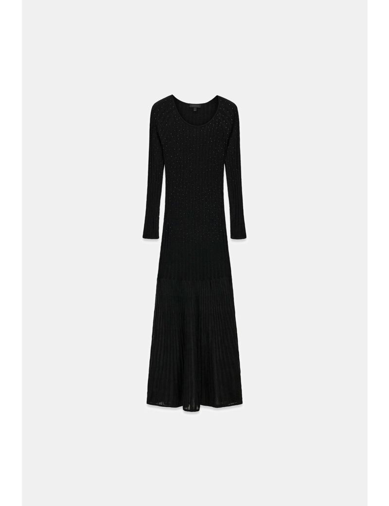 guess perilla sheer rib dress