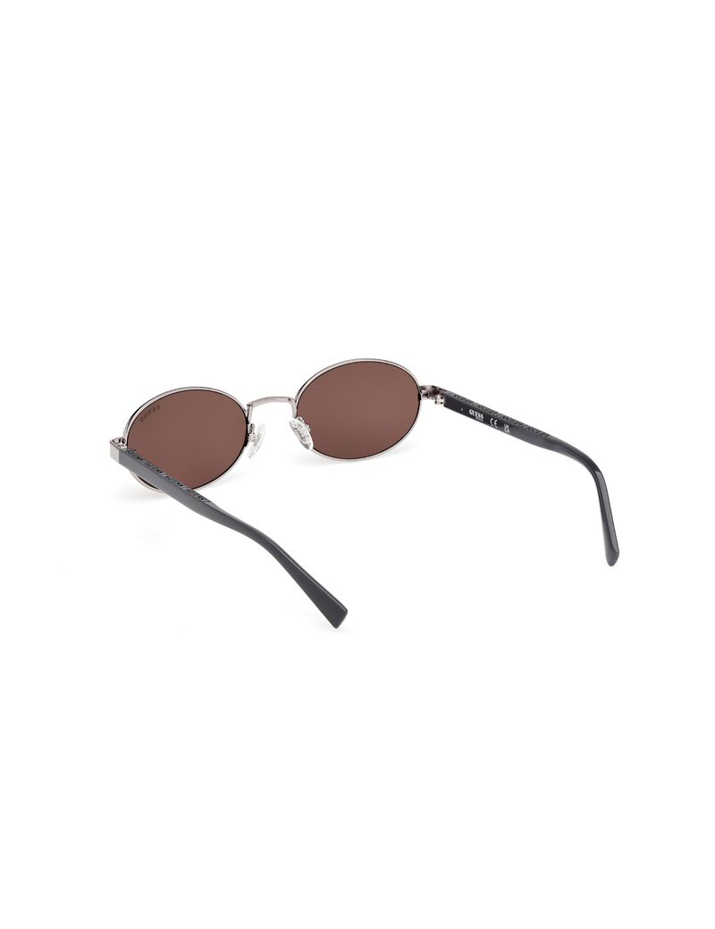 Oval full rim sunglasses