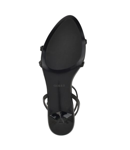 Strappy open toe G hardware dress sandal