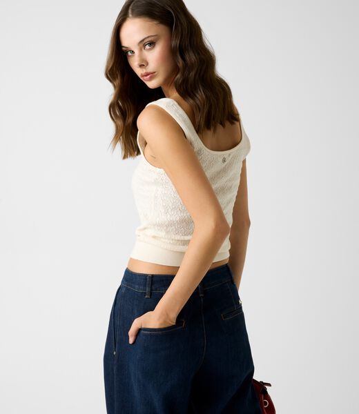 Knitted tank top