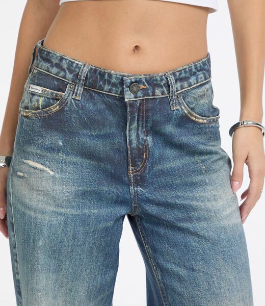 بنطال جينز واسع الساق G11