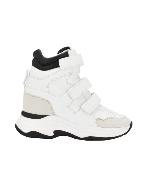 High-Top Logo Sneakers