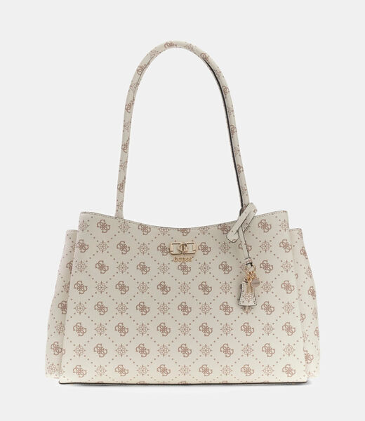 guess emelie logo girlfriend carryall bag
