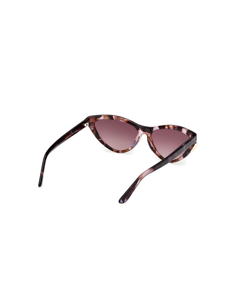 Cat-eye plastic sunglasses