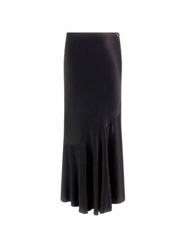 Satin Flare Skirt
