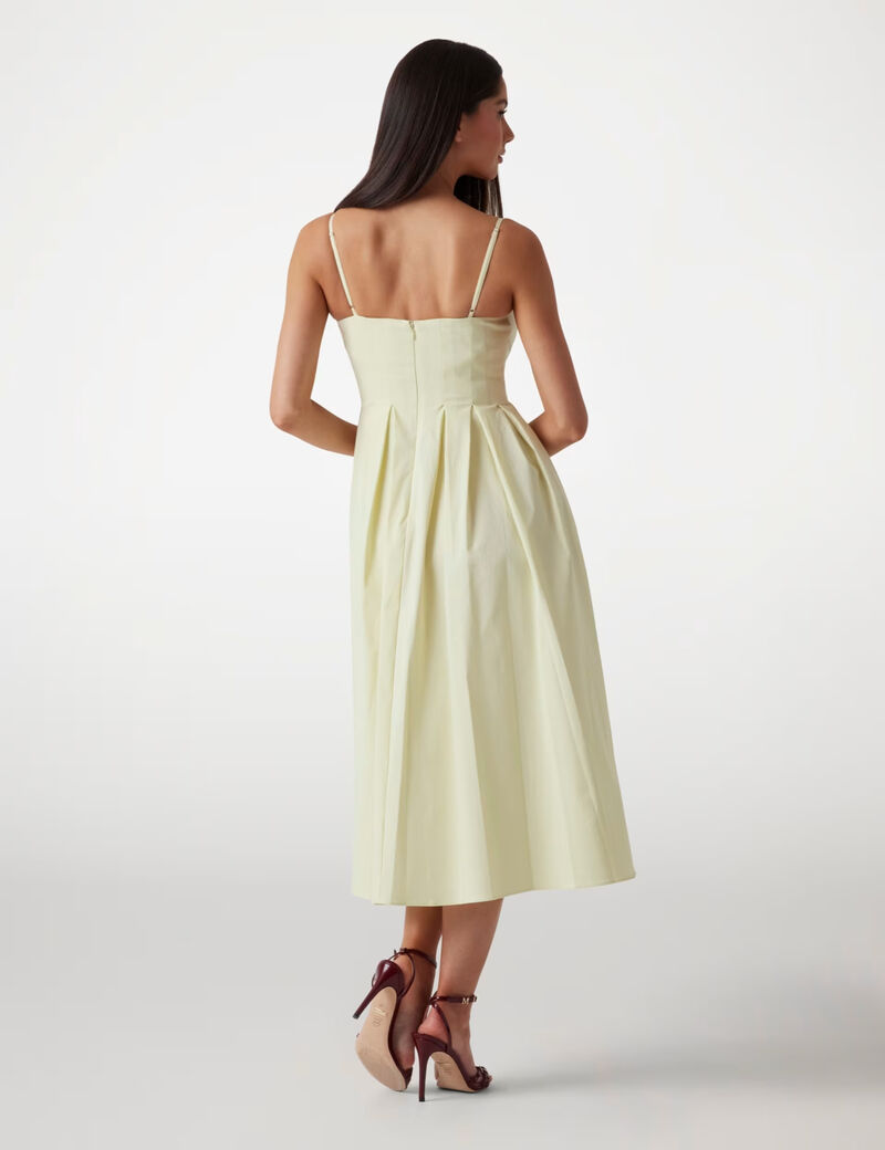 Stretch midi dress