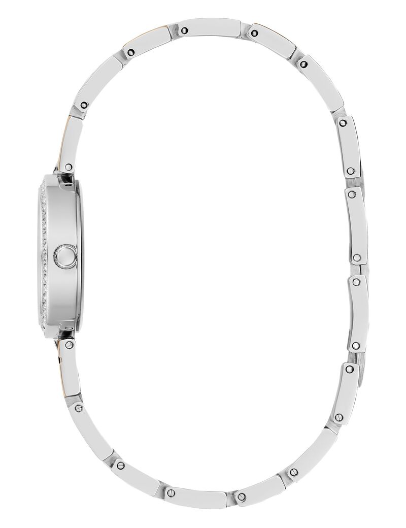 2-Tone Quartz Analog Stainless Steel Watch