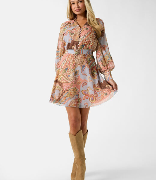 Paisley print dress&nbsp;