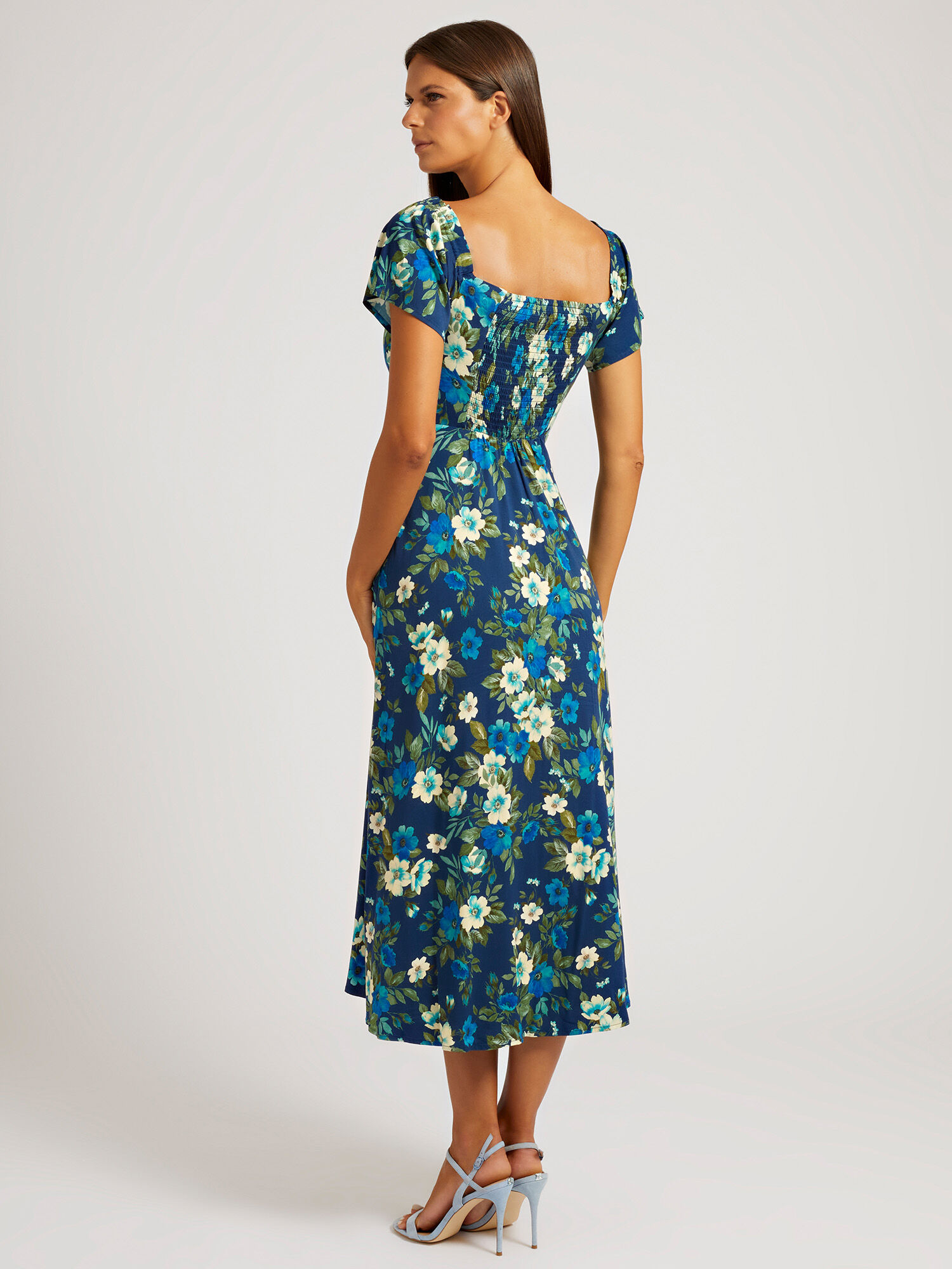 Guess floral sale maxi dress