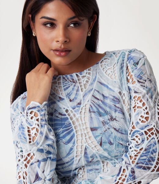 Lace crop top