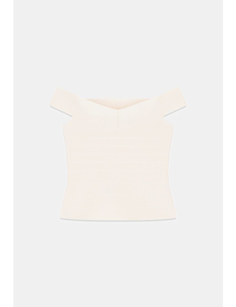 guess off shoulder top