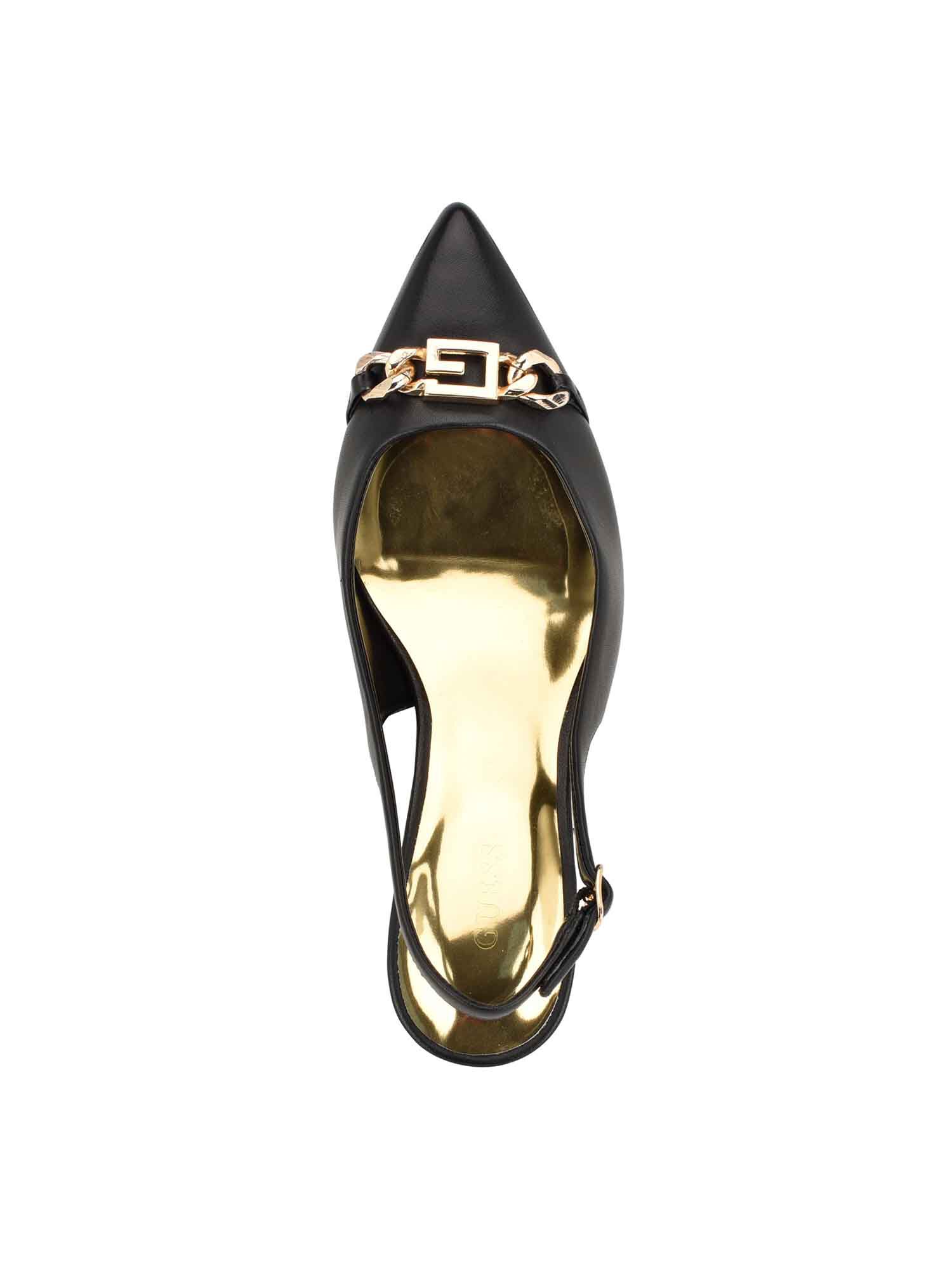 Guess online logo heels