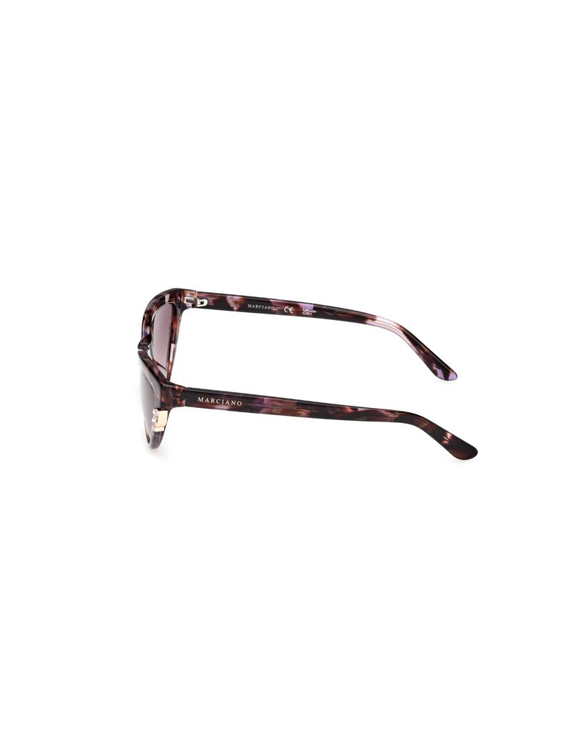 Cat-eye plastic sunglasses