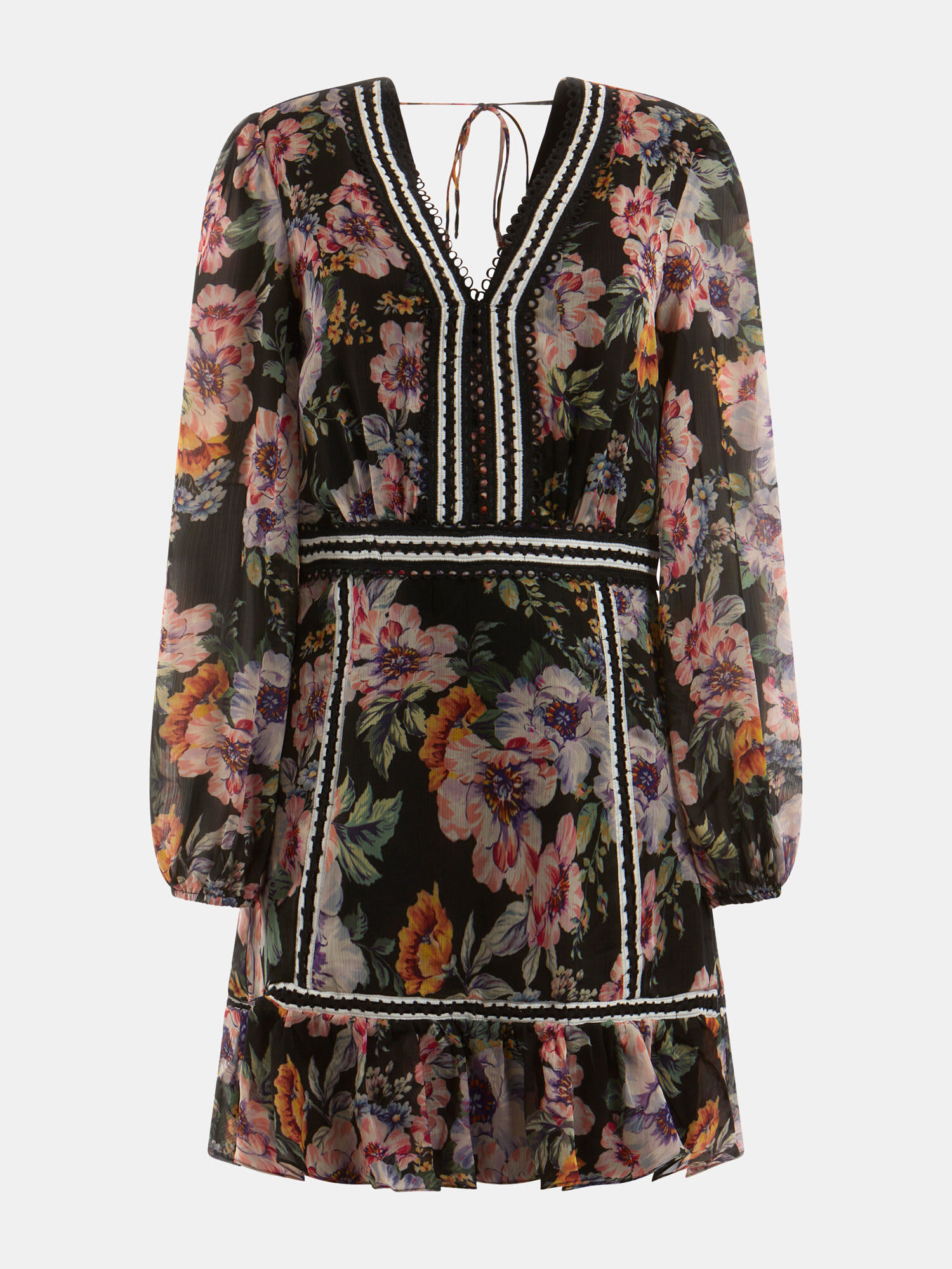 Guess floral top print dress