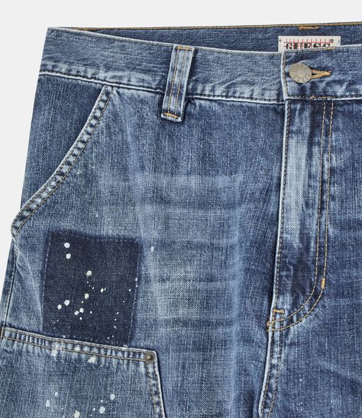 Carpenter denim shorts