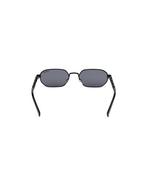Geometric full rim sunglasses