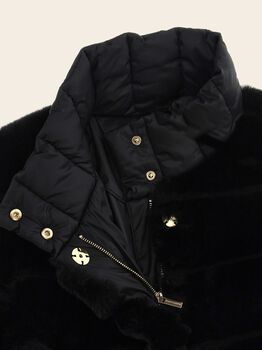 Marciano Faux Fur Inserts Puffer