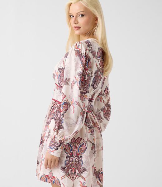 Printed mini dress