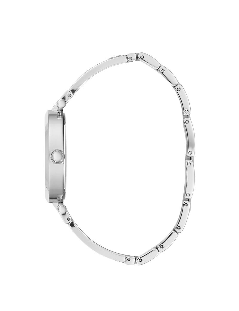 Silver Crystal Watch