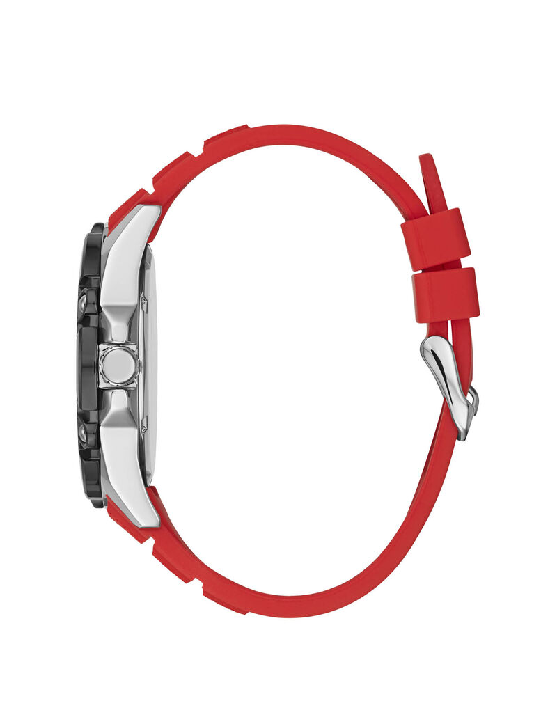 Red And Black Multifunction Watch