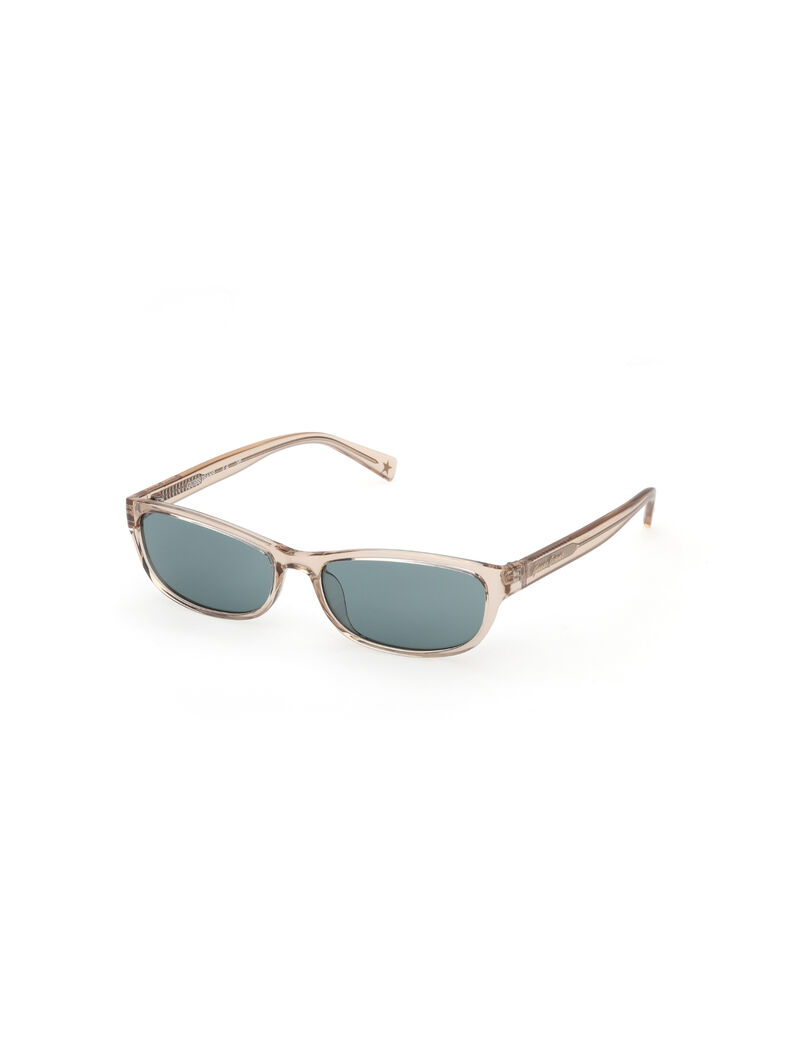 Rectangle metal sunglasses