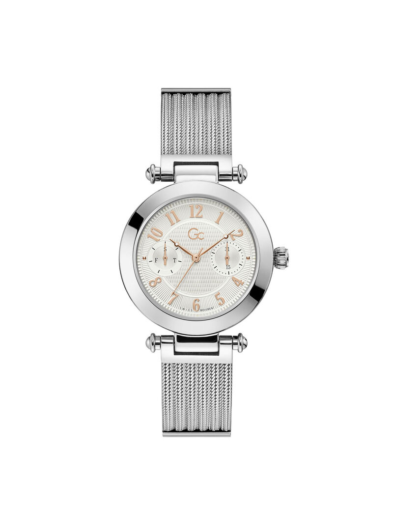 Gc Silver Ladies Watch