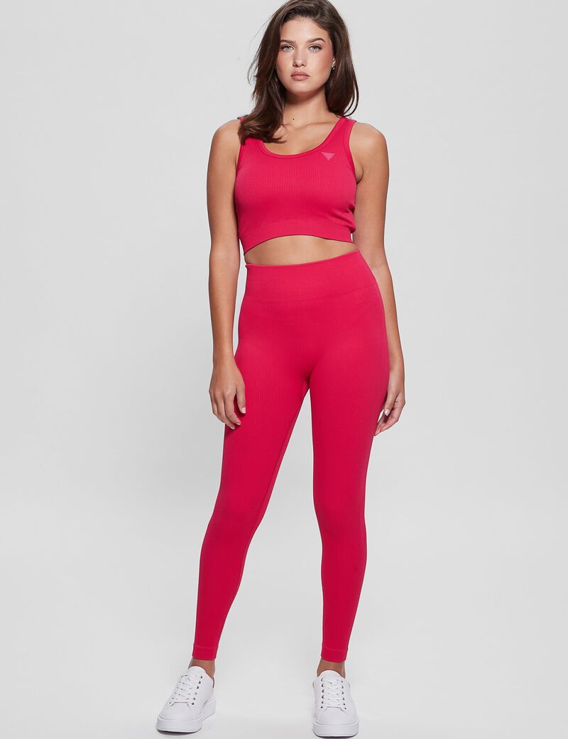 Rib Seamless Active Bra