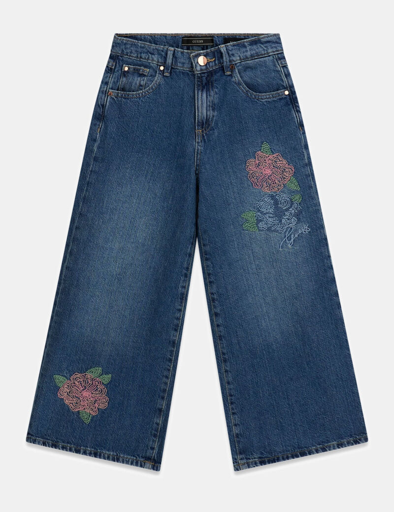 Embroidered jeans