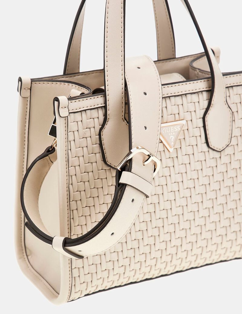Silvana woven mini handbag