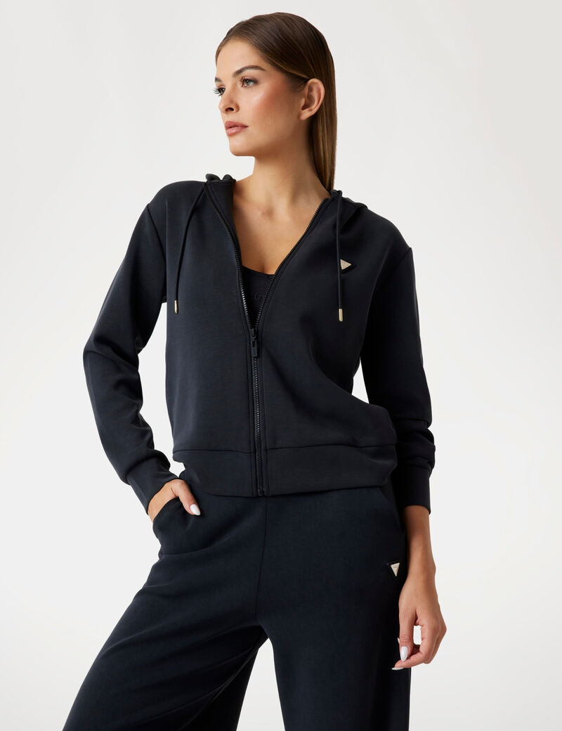 guess full zip scuba hoodie