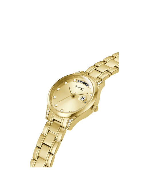 Gold Multifunction Analog Watch