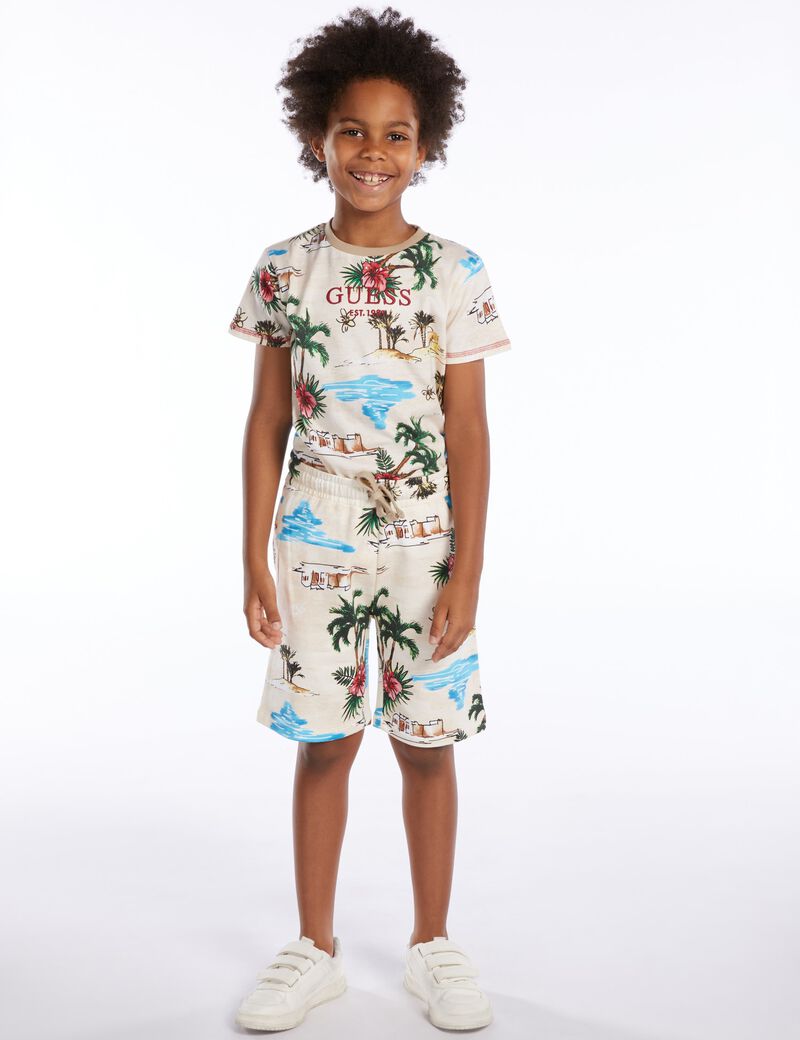 All over print active shorts