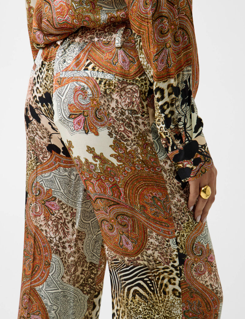 Marciano viscose printed pants