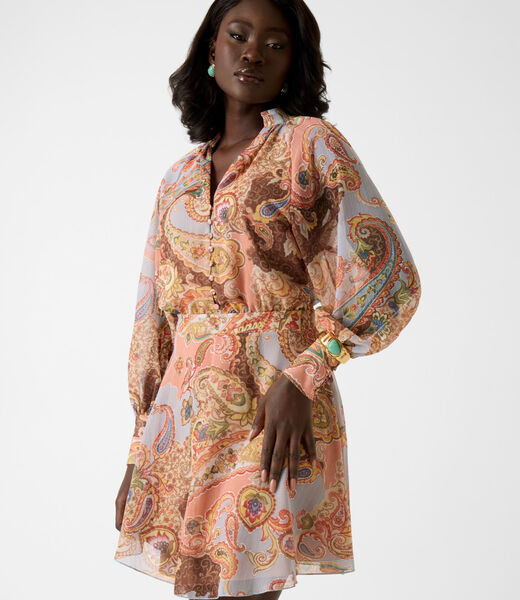 Paisley print dress&nbsp;