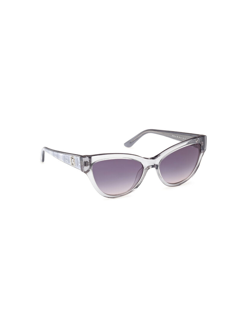 guess cat eye plastic sunglasses