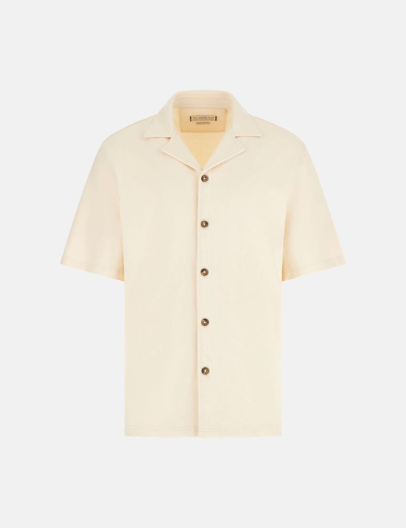 guess knitted bowling shirt