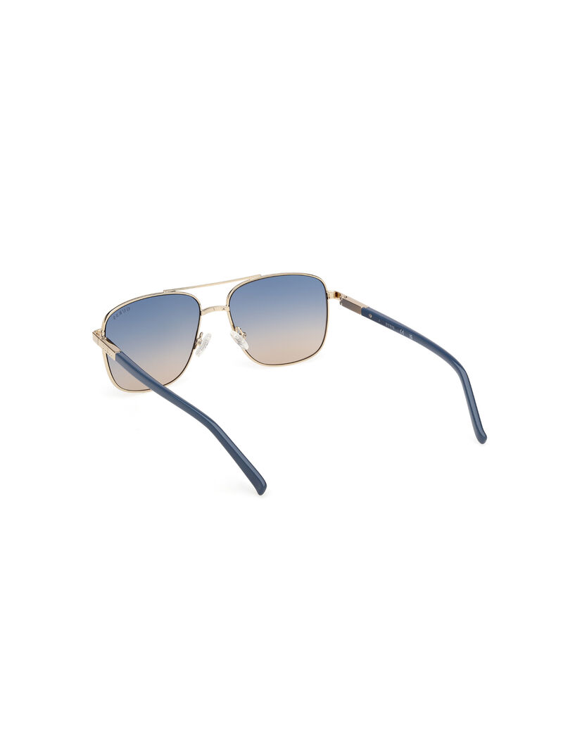 جيس square metal sunglasses